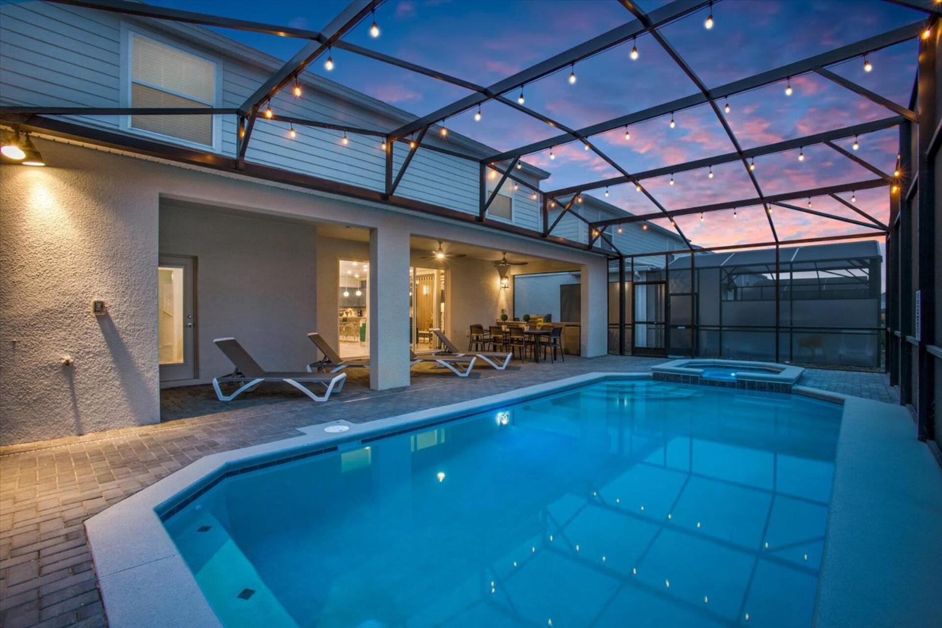 Orlando Villa 6463: Luxurious 10-Bedroom Retreat Davenport Exteriér fotografie